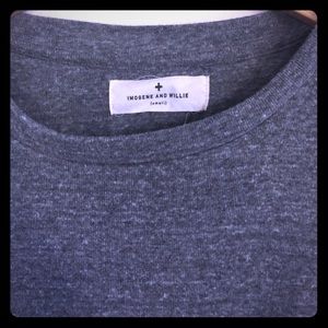 Grey cotton muscle tank
