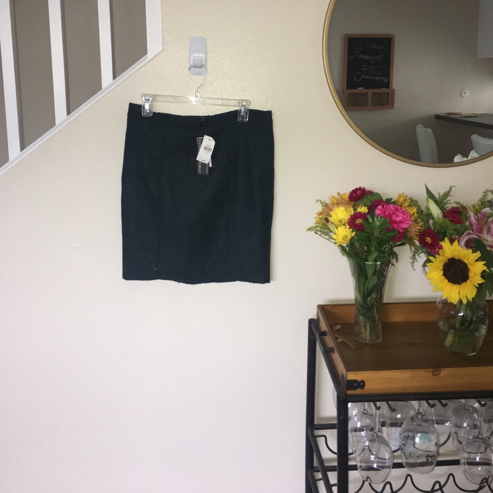 Banana Republic Petite Green Pencil Skirt