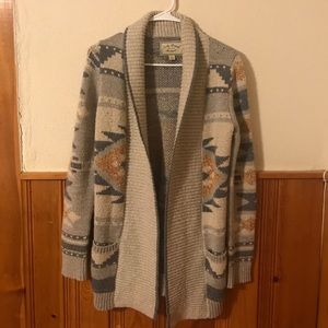 Lucky Brand Aztec cardigan