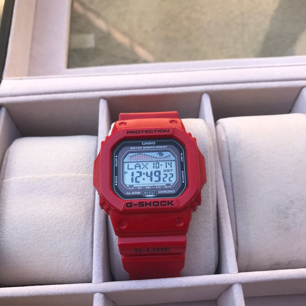 G-SHOCK G-LIDE RED