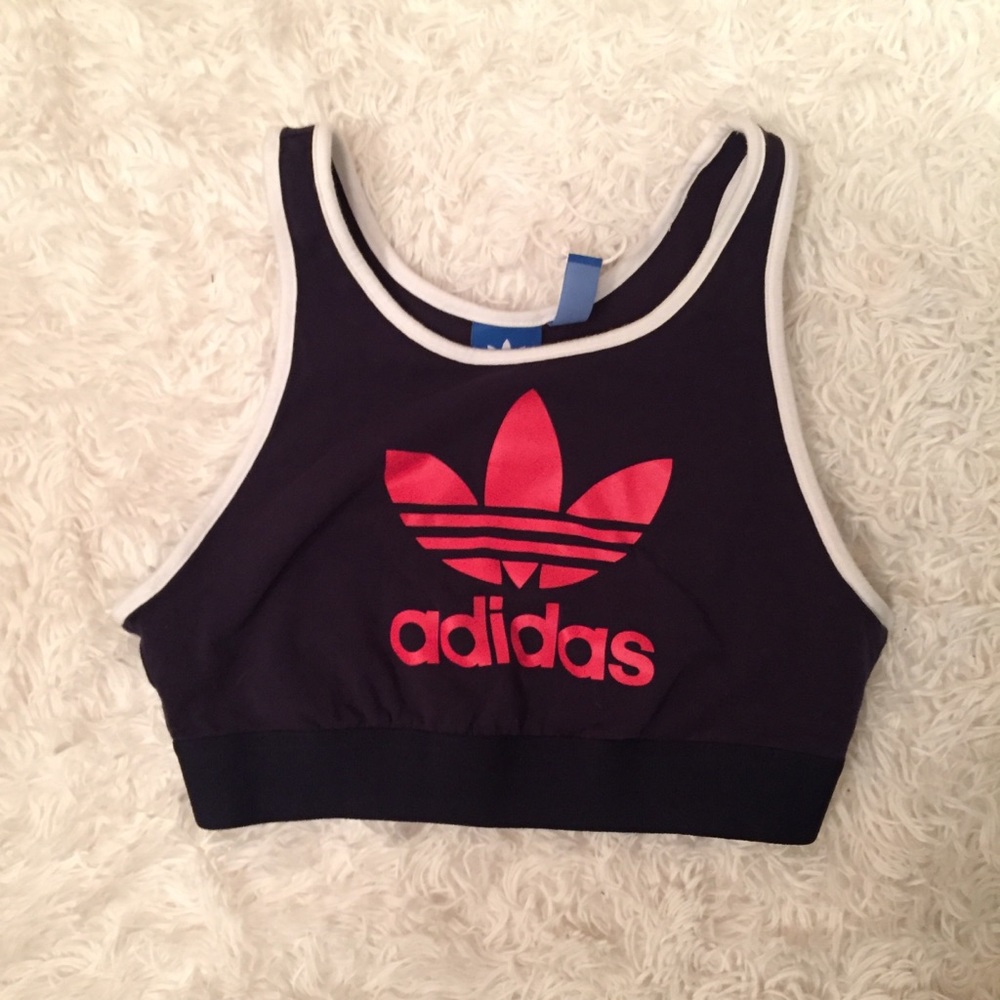 Adidas Red White & Blue Sports Bra