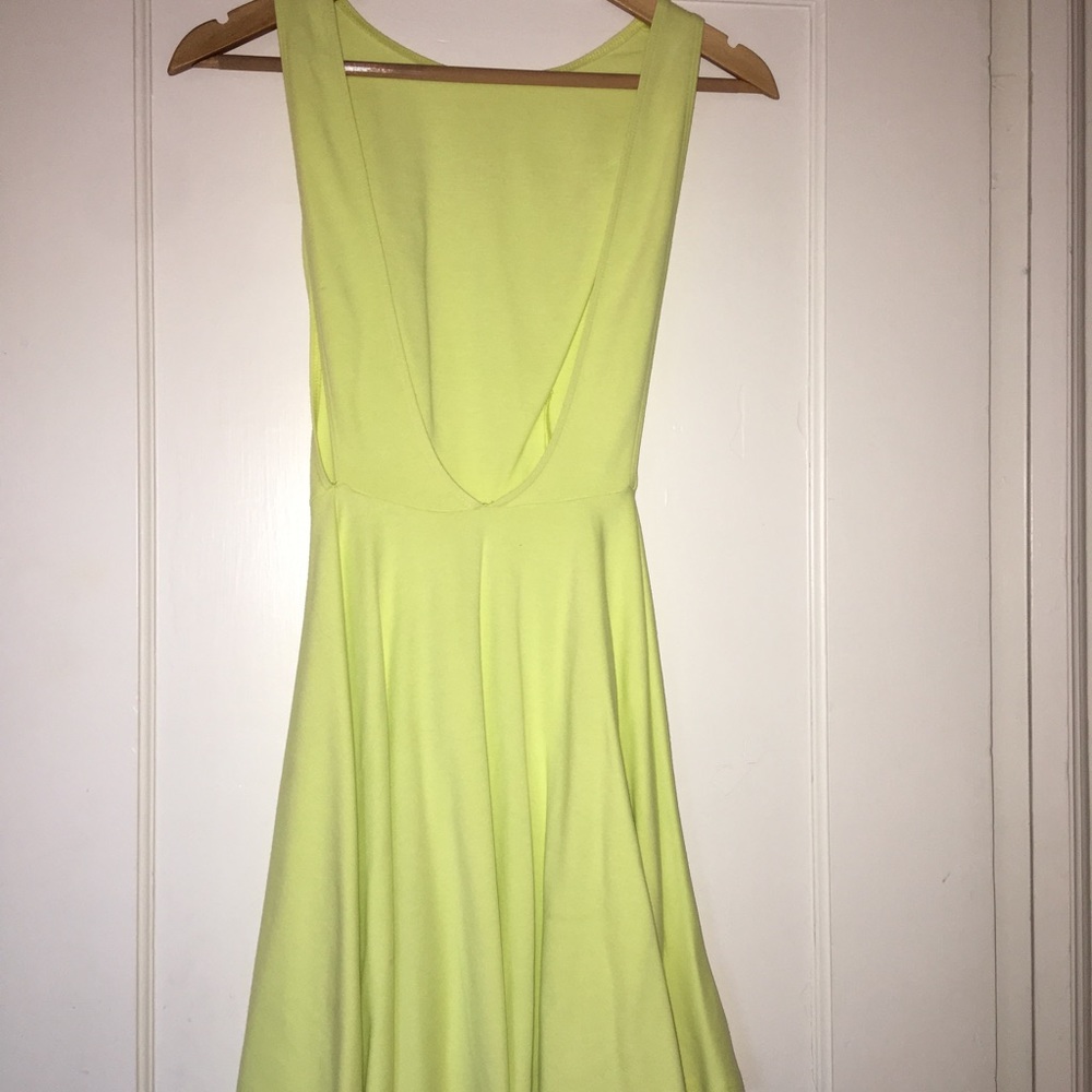 Cute high neck flowy dress WORN ONCE