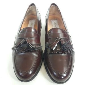Mezlan Santander Kiltie Tassel All Leather Loafers