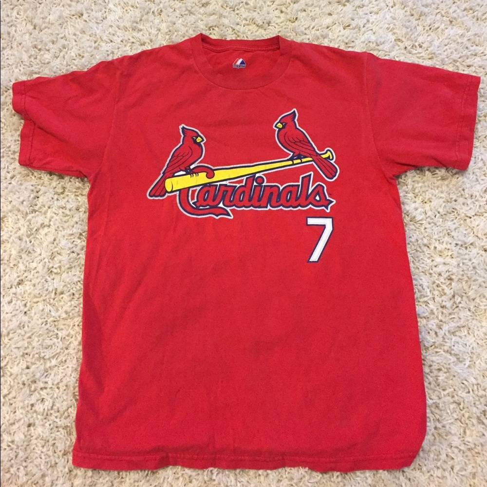 Matt Holliday STL cardinal tee-shirt