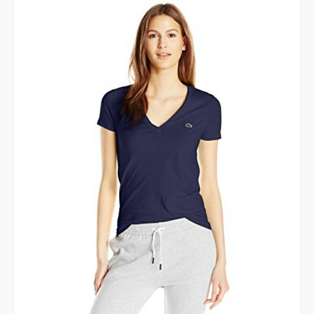 NWOT Classic Lacoste V Neck