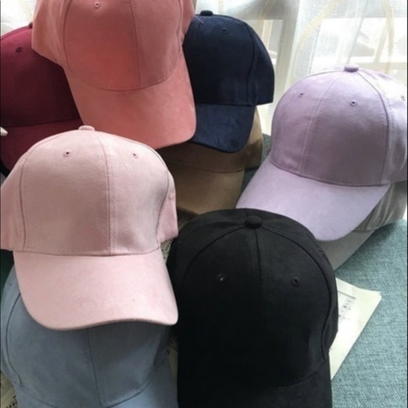 Faux suede Purple snap back ! - Picture 2 of 3