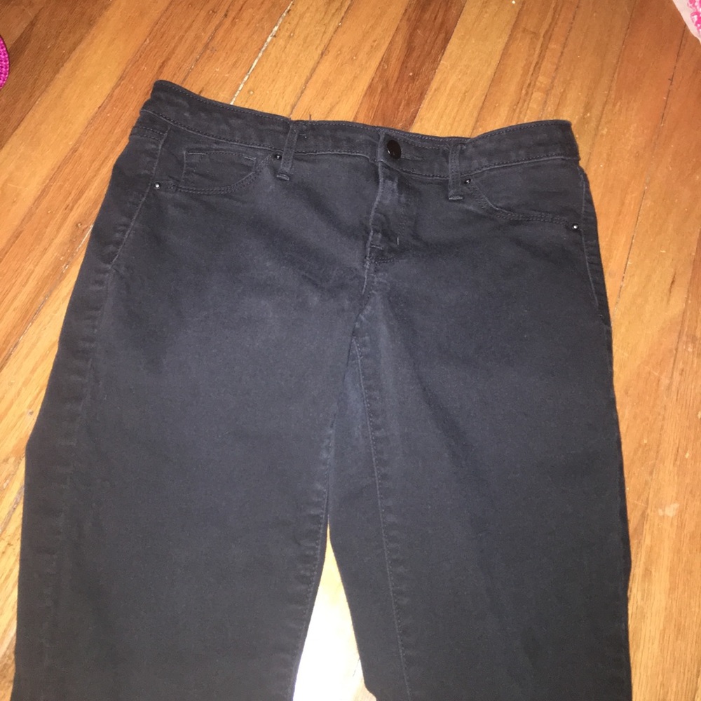 Mossimo mid rise black jegging
