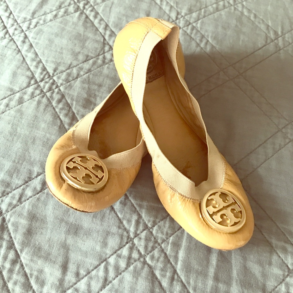 Authentic Tory Burch Caroline Ballet Flats