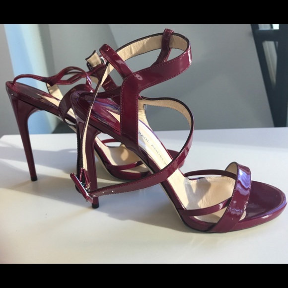 Paul Andrew Patent Leather Heel - Picture 3 of 4