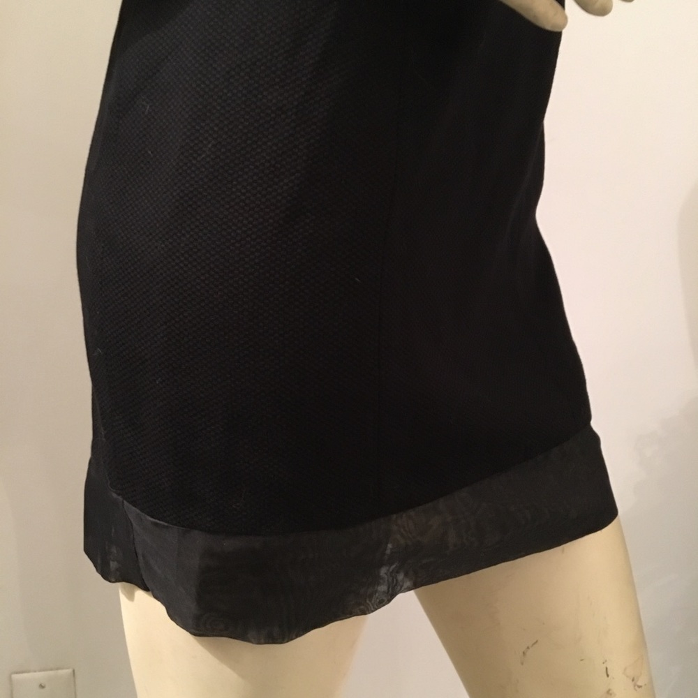 Vintage black shift dress laundry by Shelli Segal - Picture 4 of 7