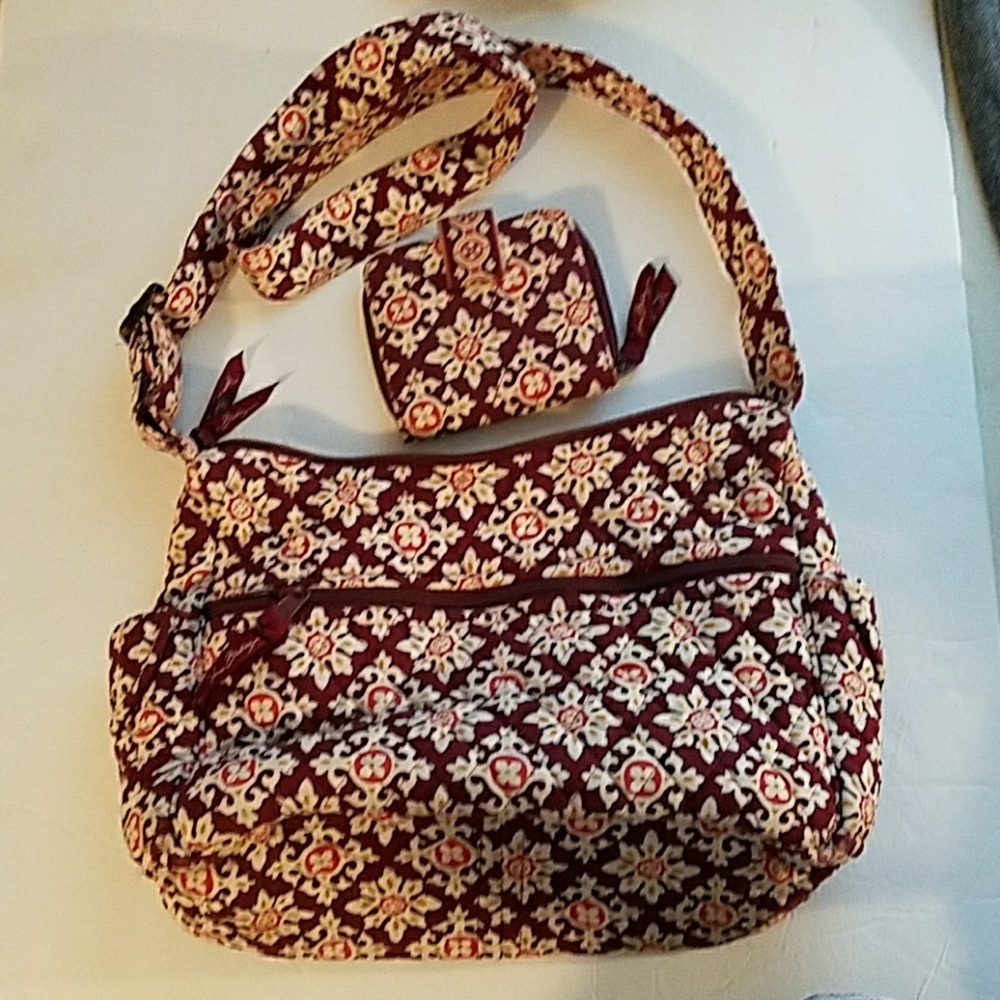 Vera Bradley pocketbook and wallet