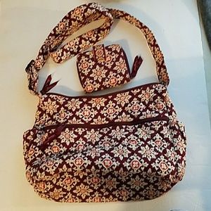 Vera Bradley pocketbook and wallet