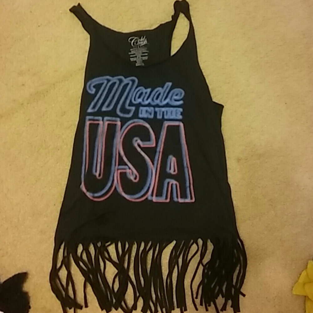Made in the USA tops