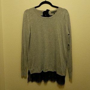Brixon Ivy light weight gray sweater