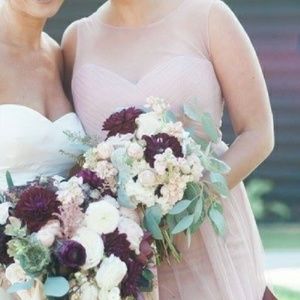 Jenny Yoo Aria Dress in Whipped Apricot