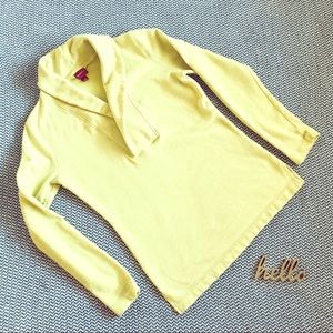 Merona • Yellow Cowlneck Sweater
