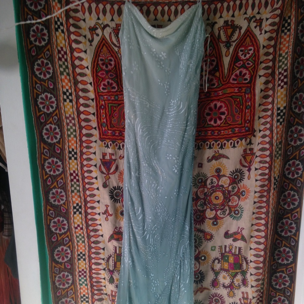 Beautiful vintage blue dress