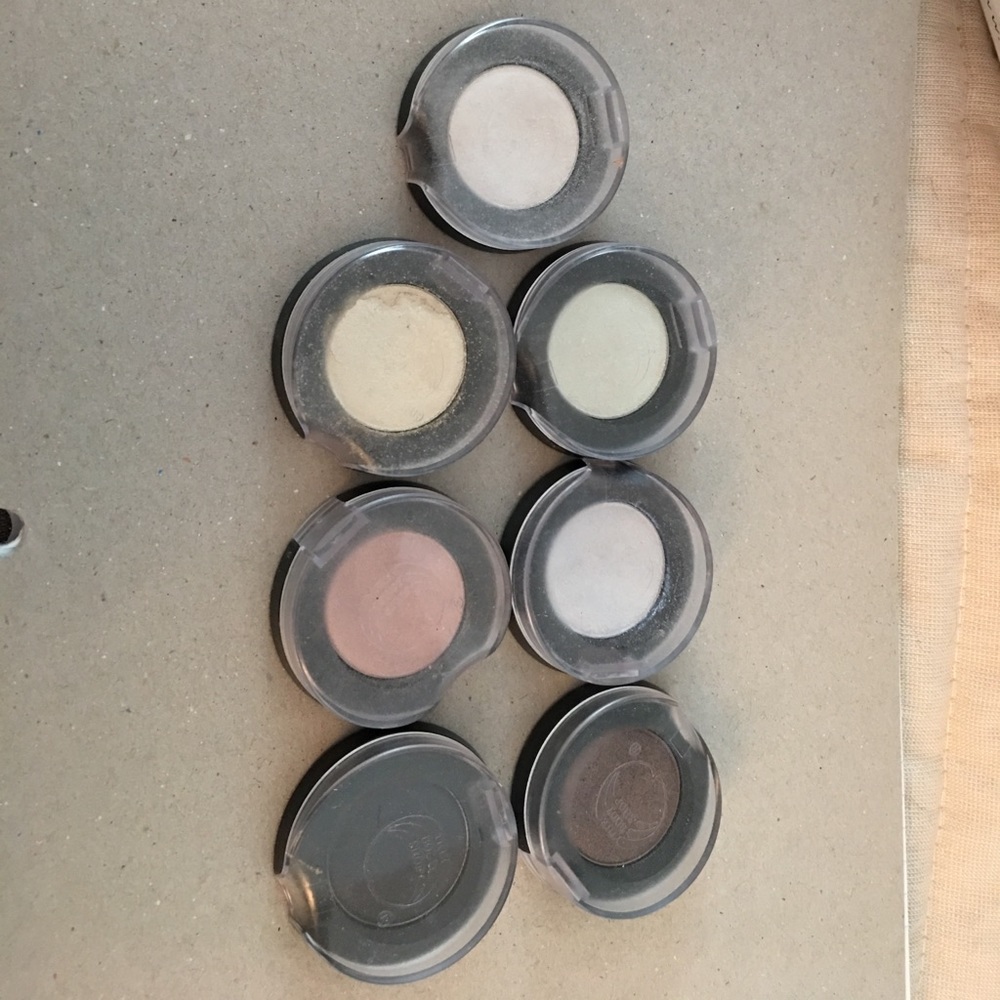 The Body Shop eyeshadows