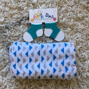 Baby Boy Lot Aiden + Anais Blanket