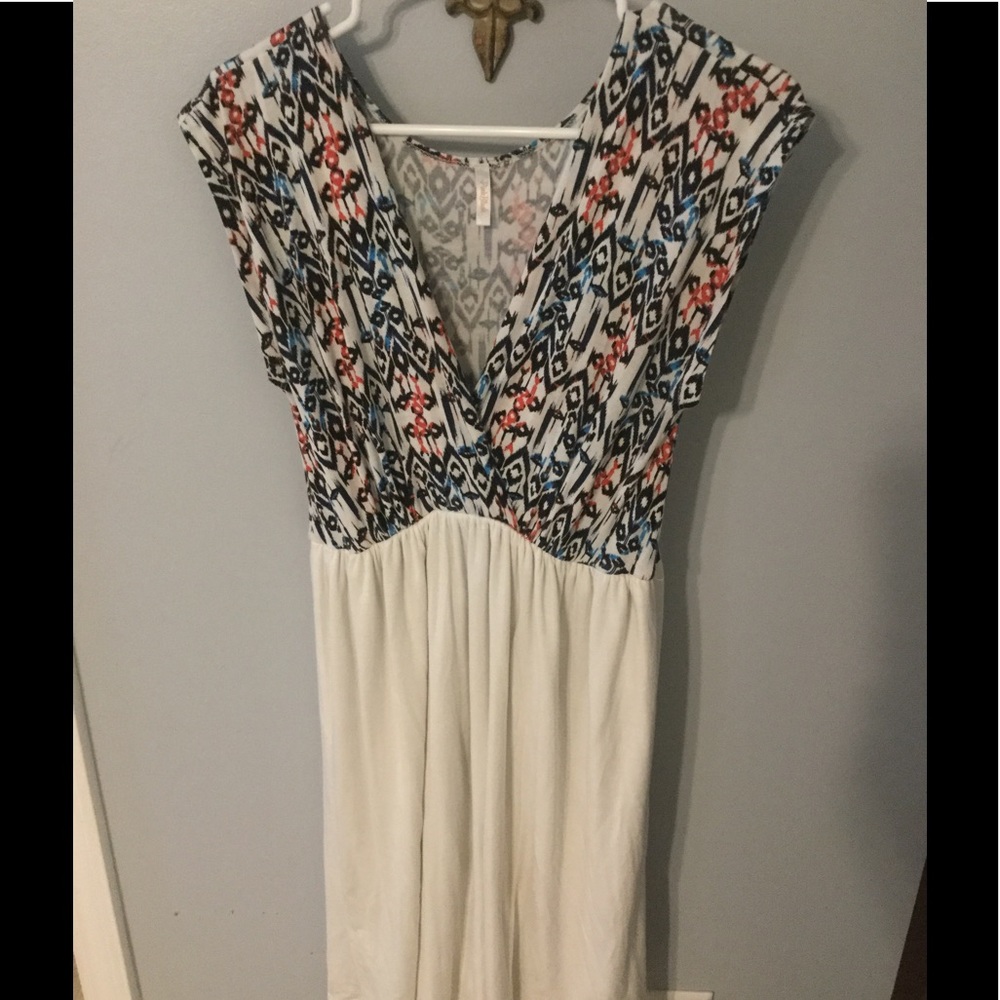 Pinkblush Maternity/Nursing Dress-Tribal Print