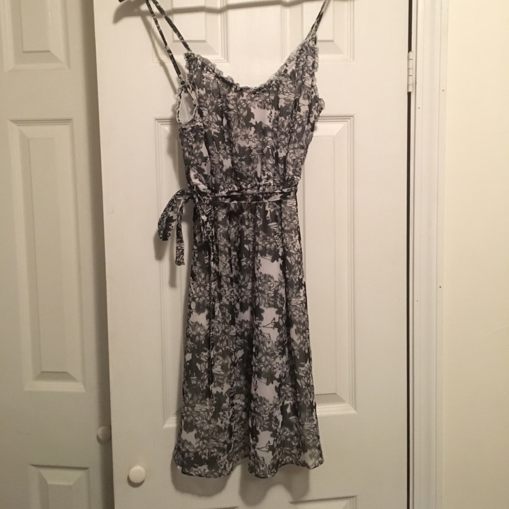 Black and white sundress