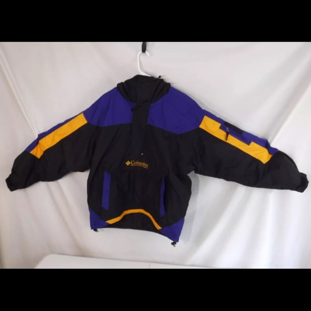 Columbia hooded pullover Fleece Lined Mens Size L