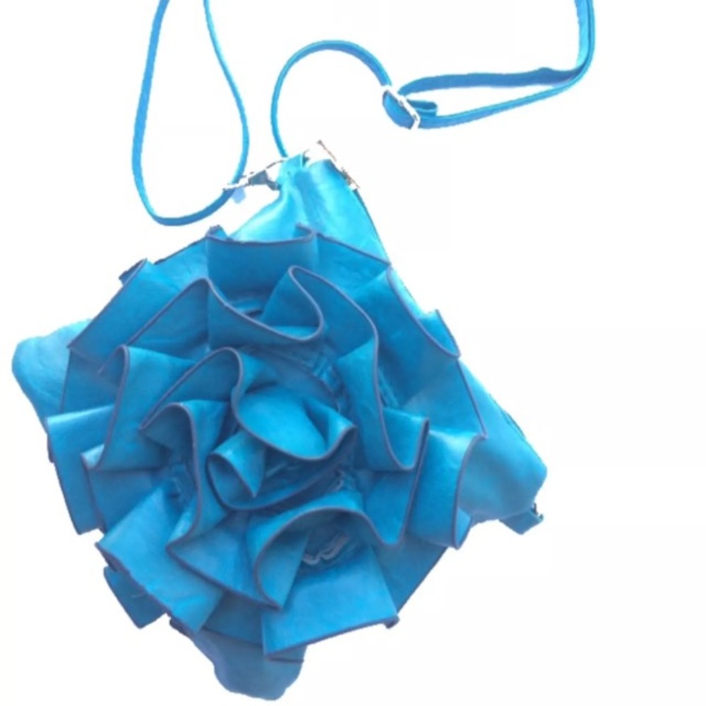 SAX teal crossbody purse