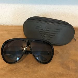 Emporio Armani aviator glasses