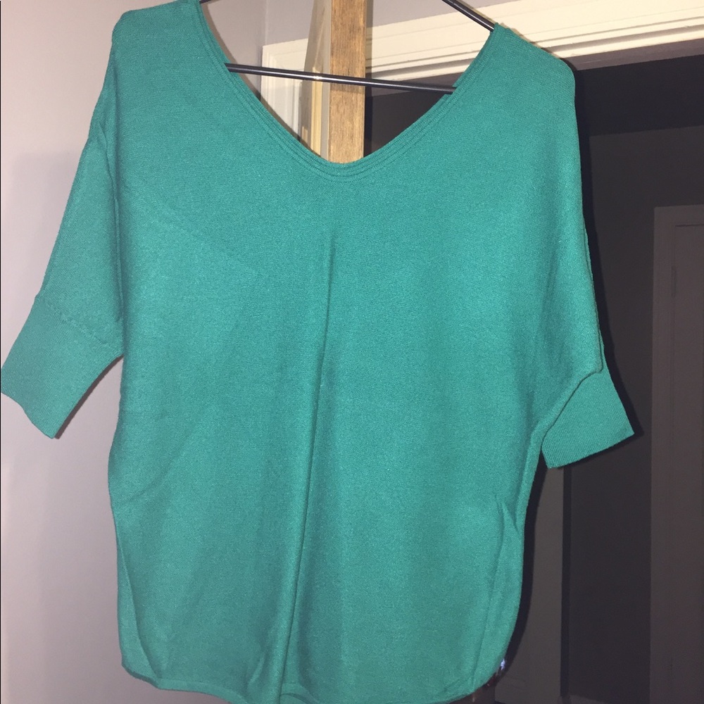 Green Express sweater (same as purple sweater)