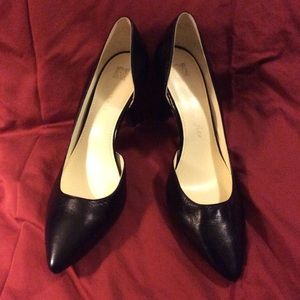 Anne Klein leather heels