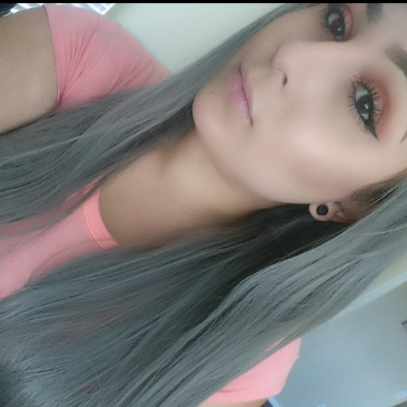 Gray Beauty Wig with bangs main image 8