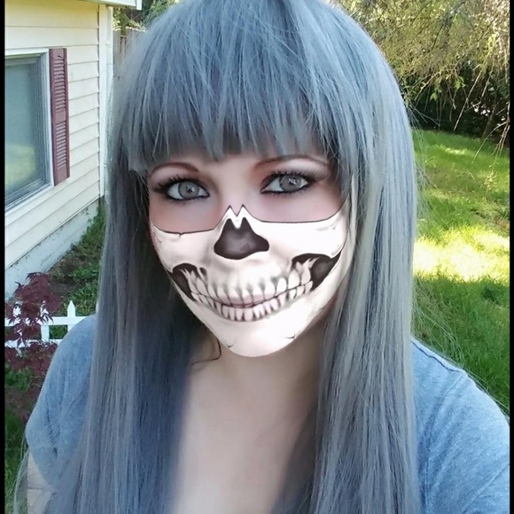 Gray Beauty Wig with bangs main image 7