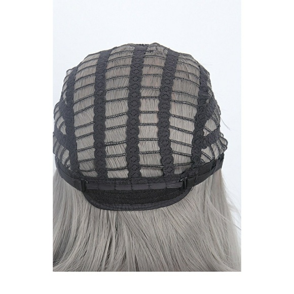 Gray Beauty Wig with bangs