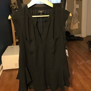 Black Sheer Shirt