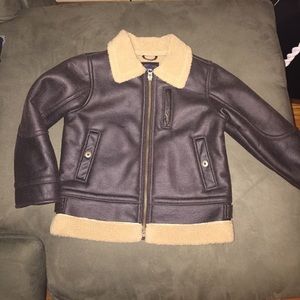 Gap leather jacket