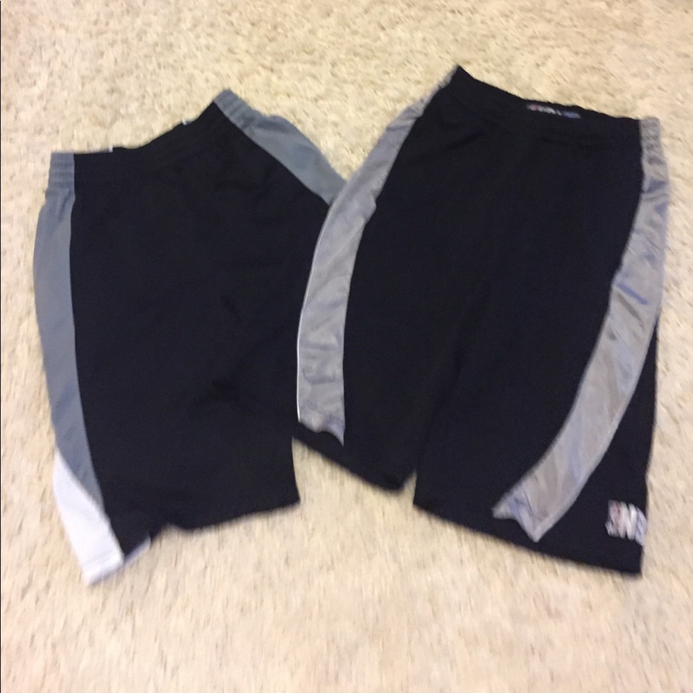 Two pairs of men’s basketball shorts