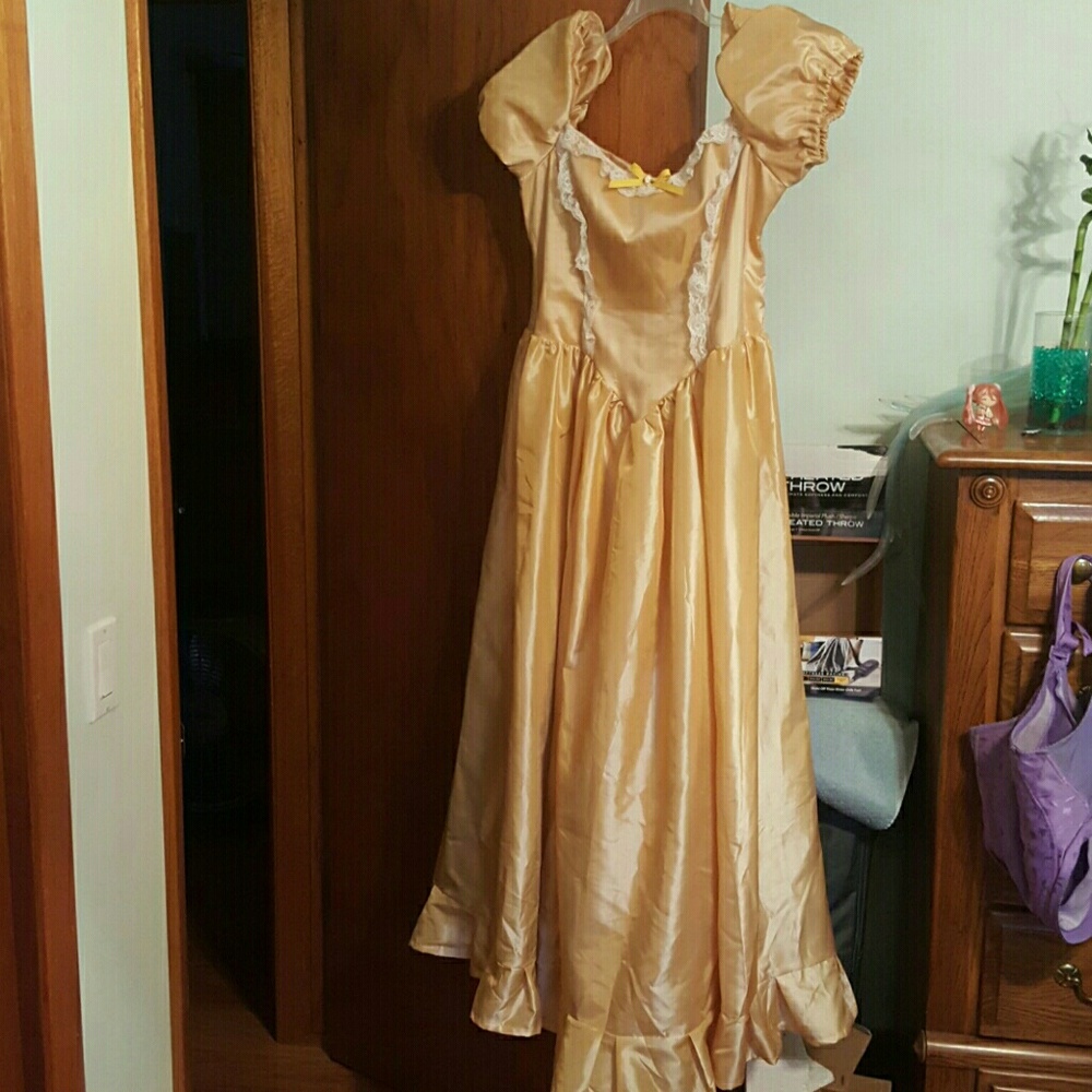 Disney Beauty and the Beast Yellow Dress Costume