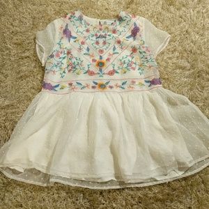 Hazel blues Embroidered top