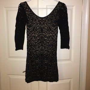 Bebe black dress