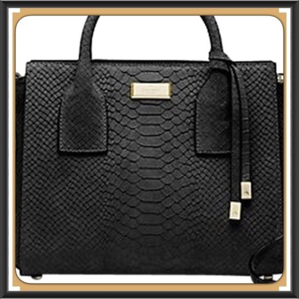 Kate spade Meriwether Elsie street exotic black