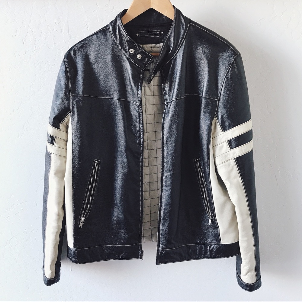 VINTAGE Men's Leather Jacket!