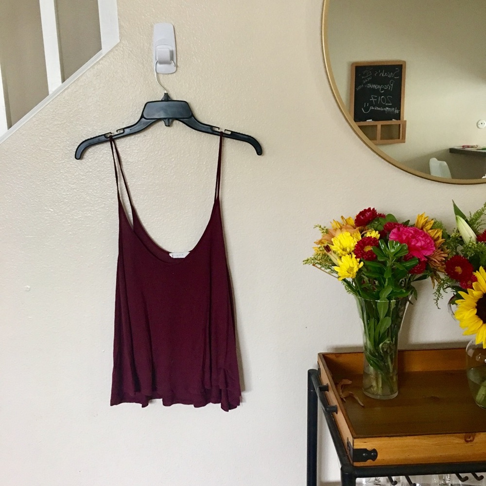 Lush Maroon Tank
