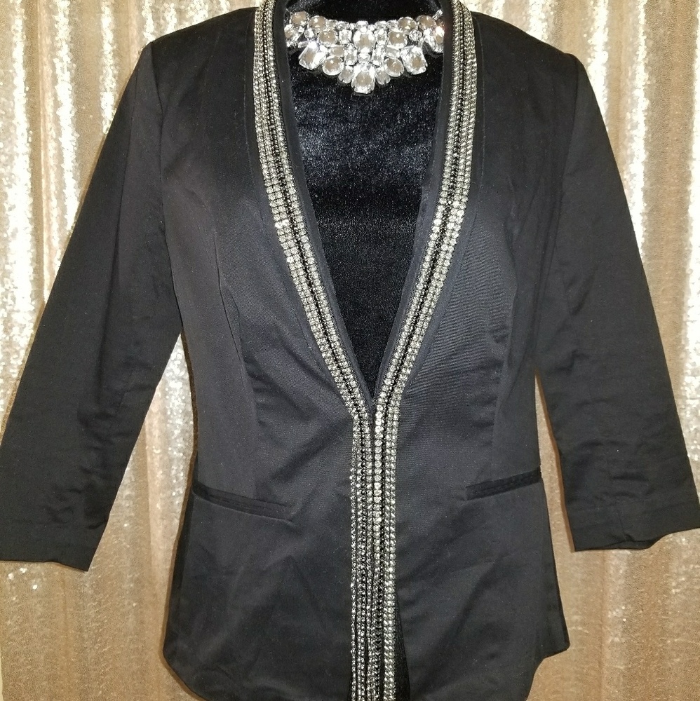 Black Studded Rock & Republic Blazer