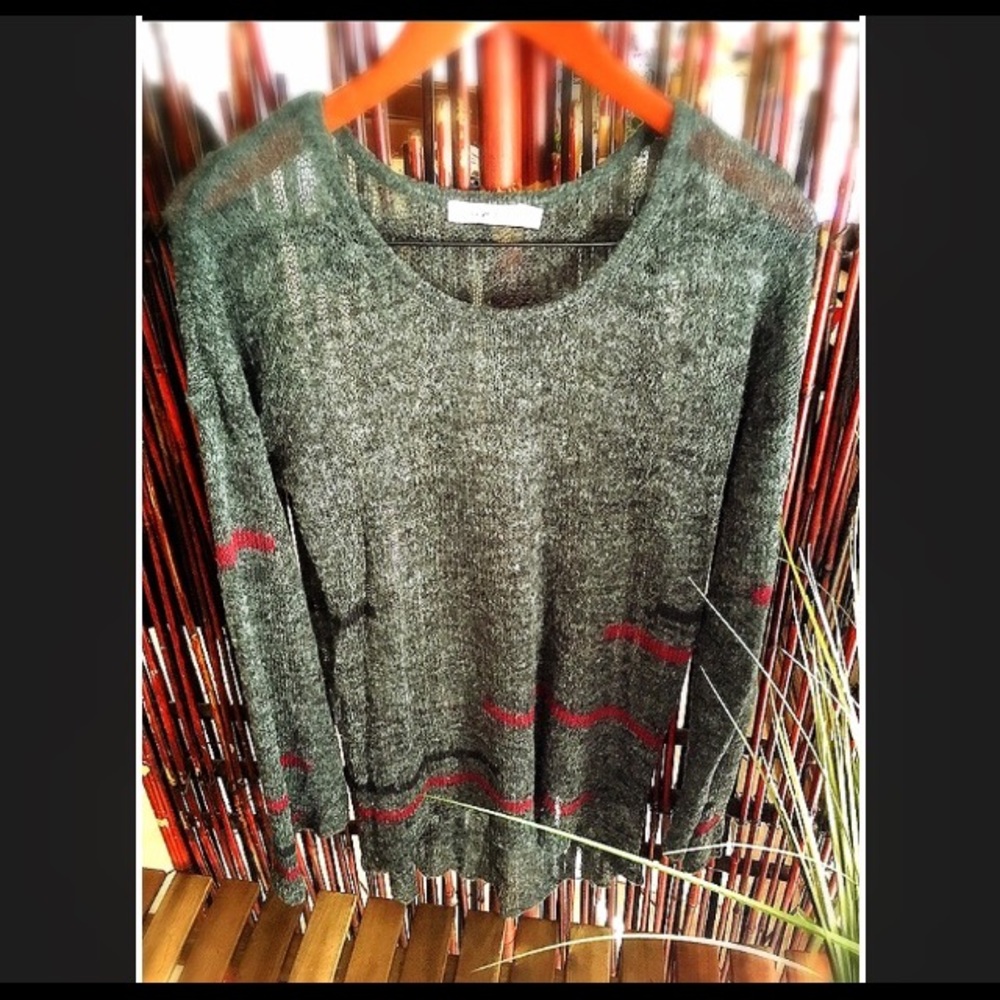 RVCA top❤️ See through sweaters -knits💋