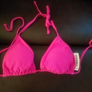 Old Navy triangle bikini top