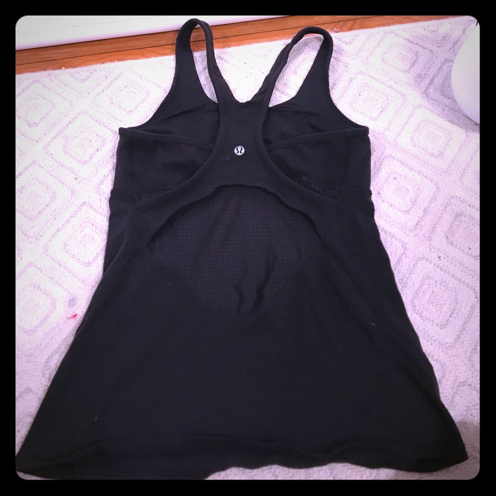 Lululemon Black Running Tank Size 4