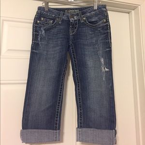 Juniors BKE Cropped Jeans