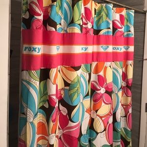 Roxy shower curtain 🐬🌺