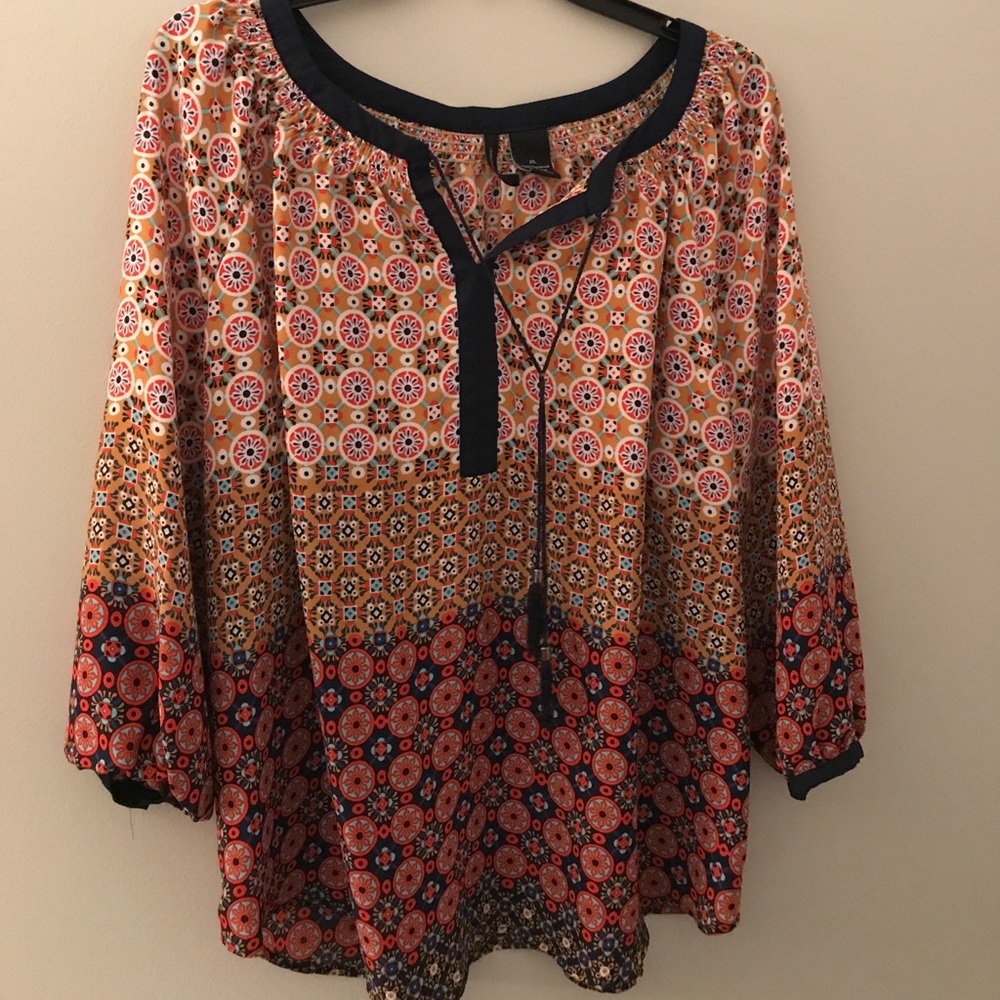 New Directions Blouse (Fall Colors)