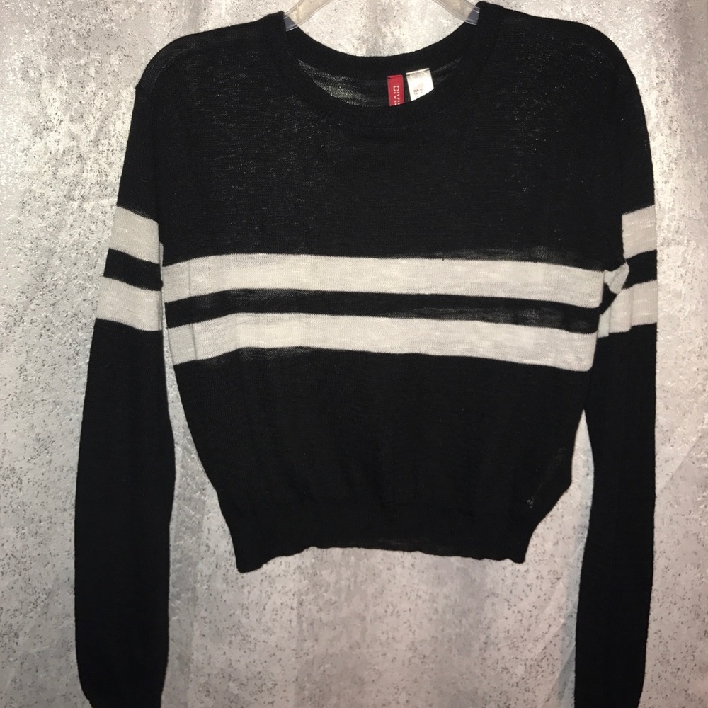 Striped knit shirt